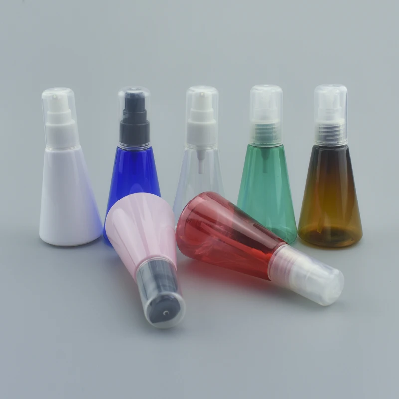 

Коническая пластиковая бутылка для лосьона, 30 шт., 80 мл