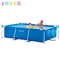 intex 28271 wholesale rectangular frame above ground backyard swimming pool