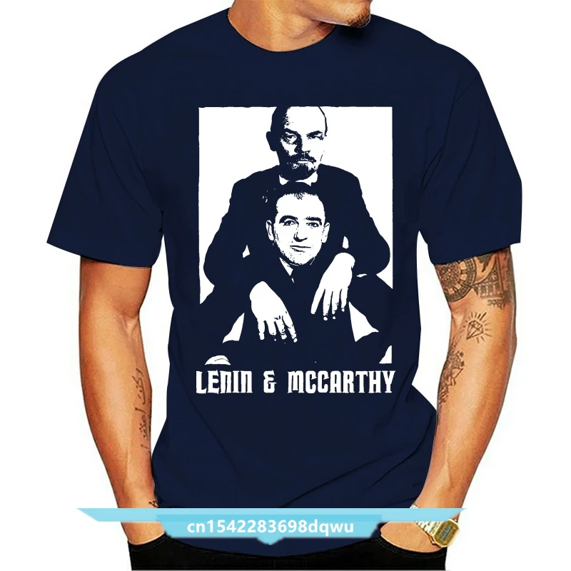 

Old Skool Hooligans Lenin & McCarthy T Shirt - A 60's Pop Communism Mashup