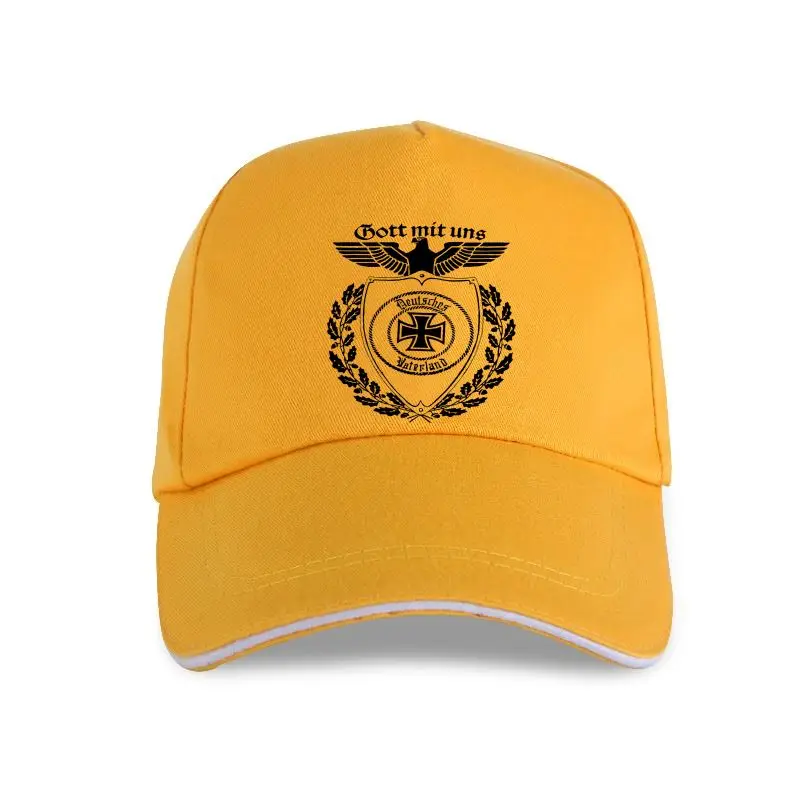 

New Fashion 2021 Baseball cap Germany Iron cross God with Us German Reich