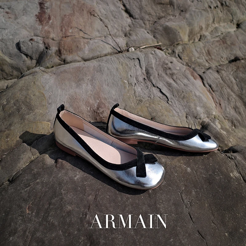 Туфли женские с квадратным носком лоферы без застежки плоская подошва