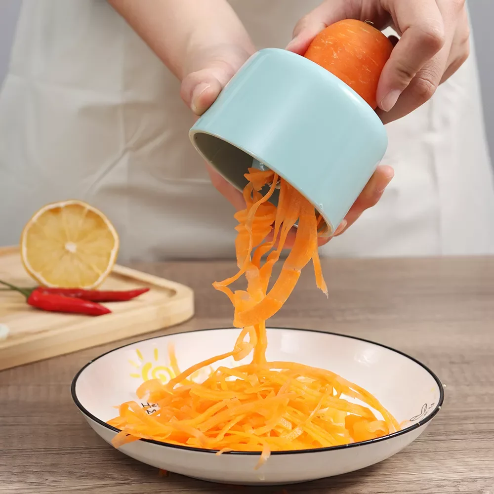 

2022New Spiralizer Carrot Vegetables Veget Tool Manual Spiral Grater Vegetable Kitchen Handheld Cutter Cutters Accessories Slice