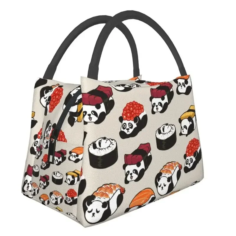 

Портативный Ланч-бокс милые суши Panda, японская термоизолированная сумка для еды с рисунком аниме, для офиса и работы