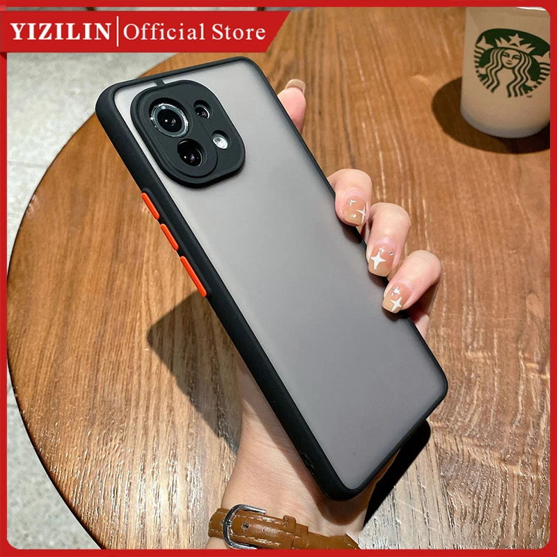 

Luxury Matte Phone Cases for Redmi Note12 11 10 9 Pro 8 K40 K60 Xiaomi 13Pro Mix4 Shockproof Cover Case for Redmi Note 12 Turbo