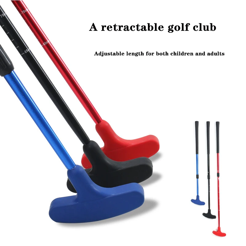 Golf Club Golf youth putter retractable adjustable club adult children's double-sided golf putter
