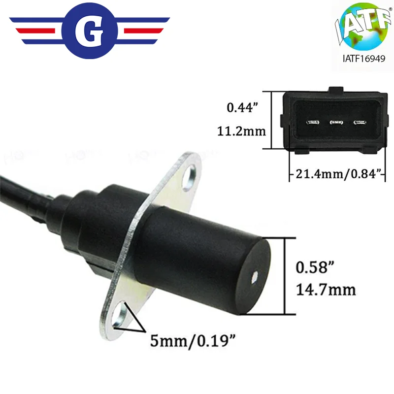 46445731 Автомобильный датчик положения коленчатого вала для FIAT Fiorino Box 1988-2023 Uno 1983-2006