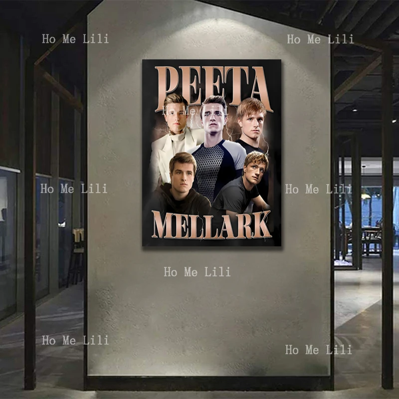 Винтажная картина 90-х пеета Mellark Graphic Джош хутчерсон холст настенное искусство