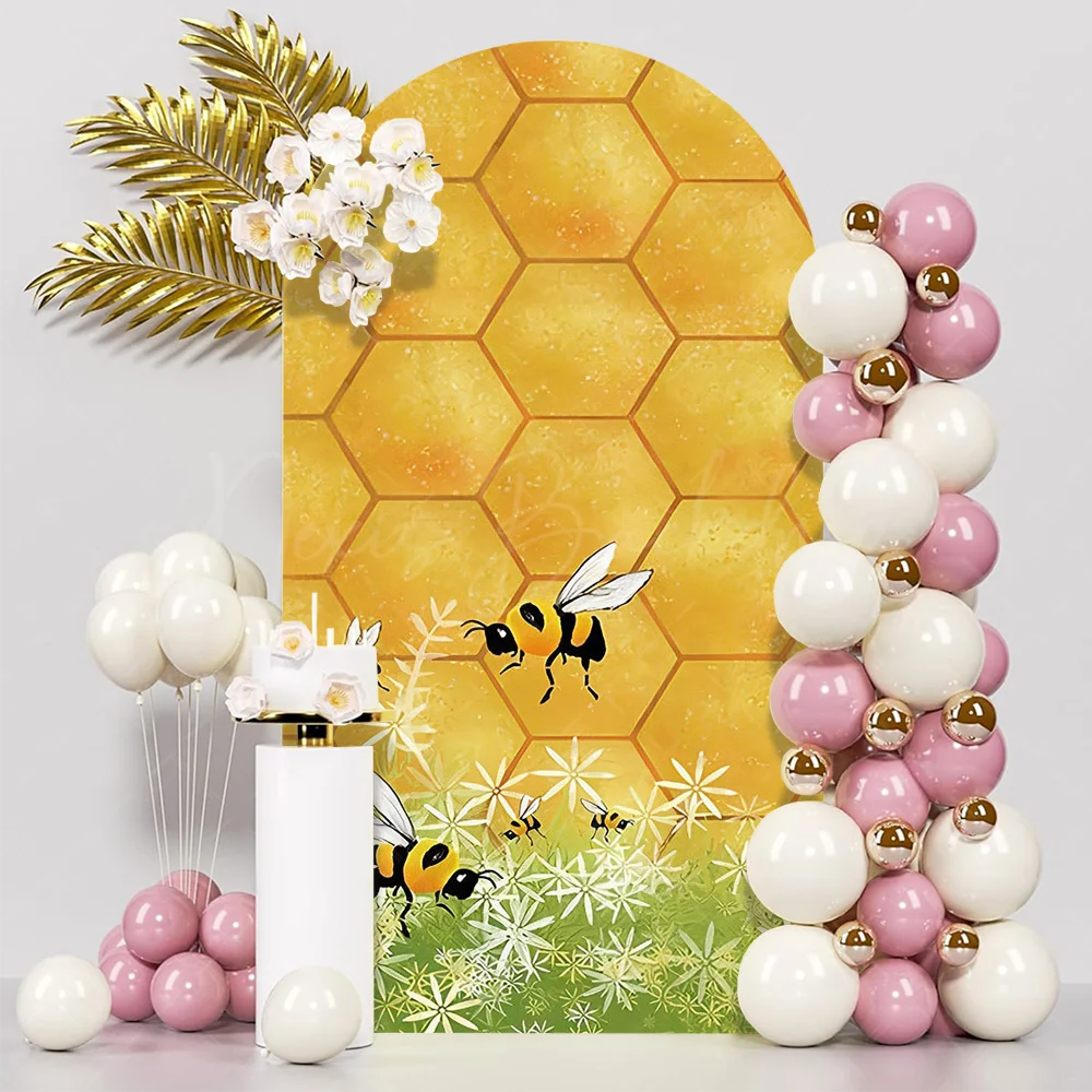 Милая пчела тема принцесса девушка с днем рождения фон для фотосъемки