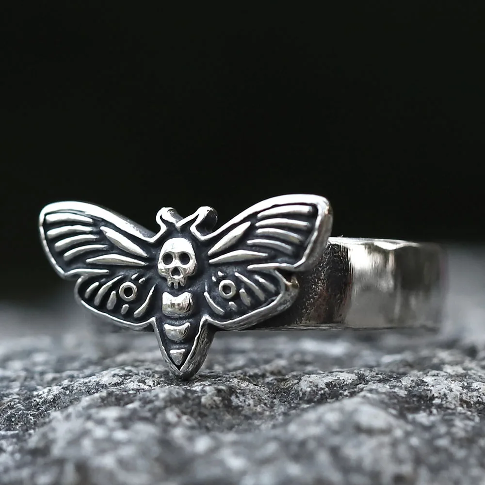 

2023 Men's 316L stainless steel ring New Creative Designs Little bee Ring For women animal fashion Jewelry free shipping