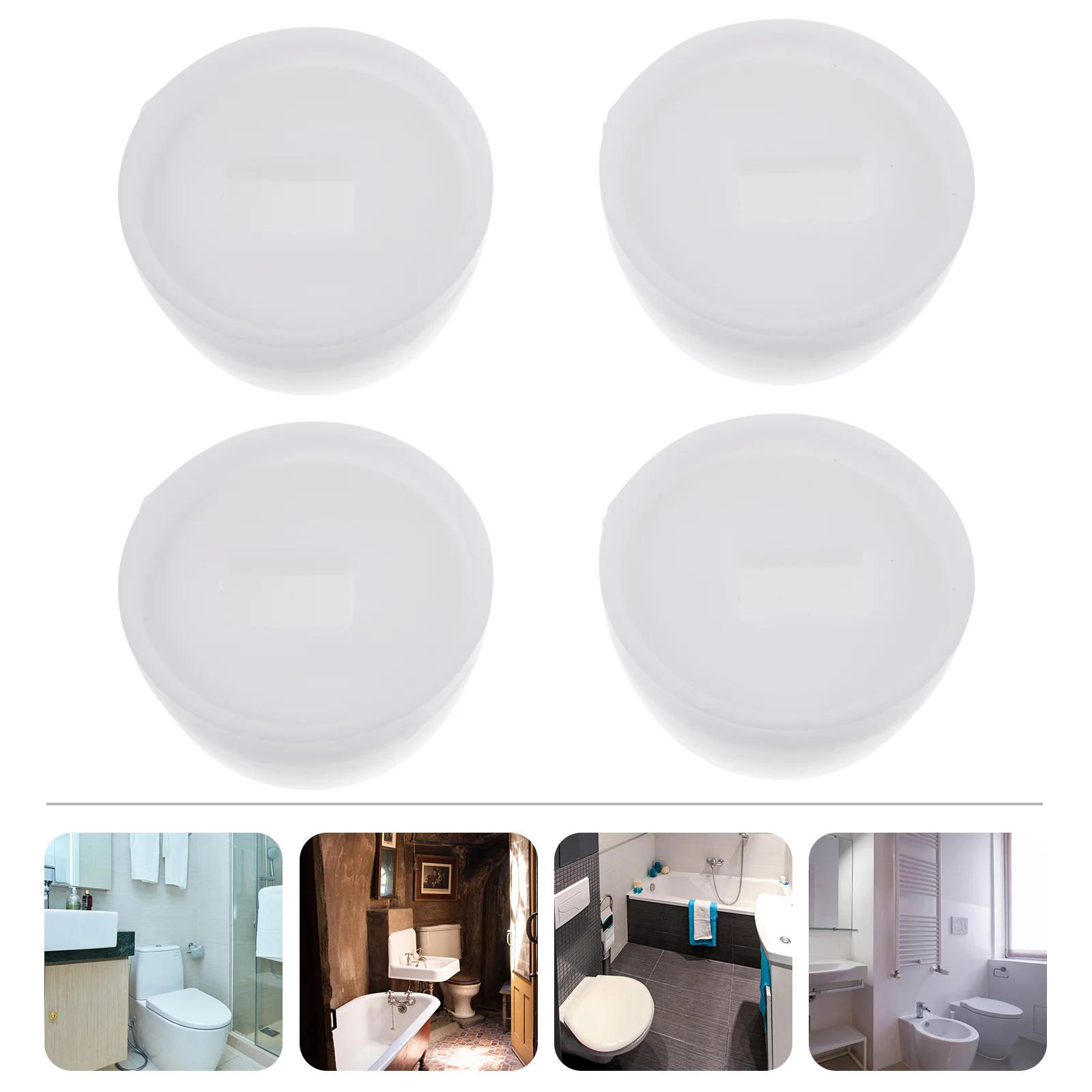 2 пары аксессуаров для сиденья унитаза пластиковая крышка с болтом установки