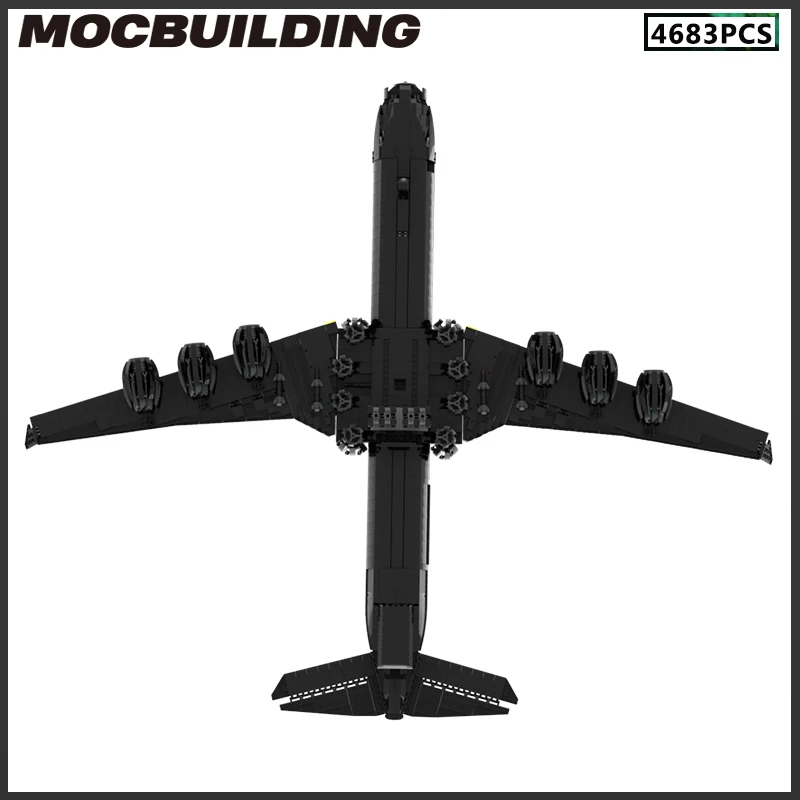 Строительные блоки MOC модульная модель самолета сделай сам кирпичи сборная