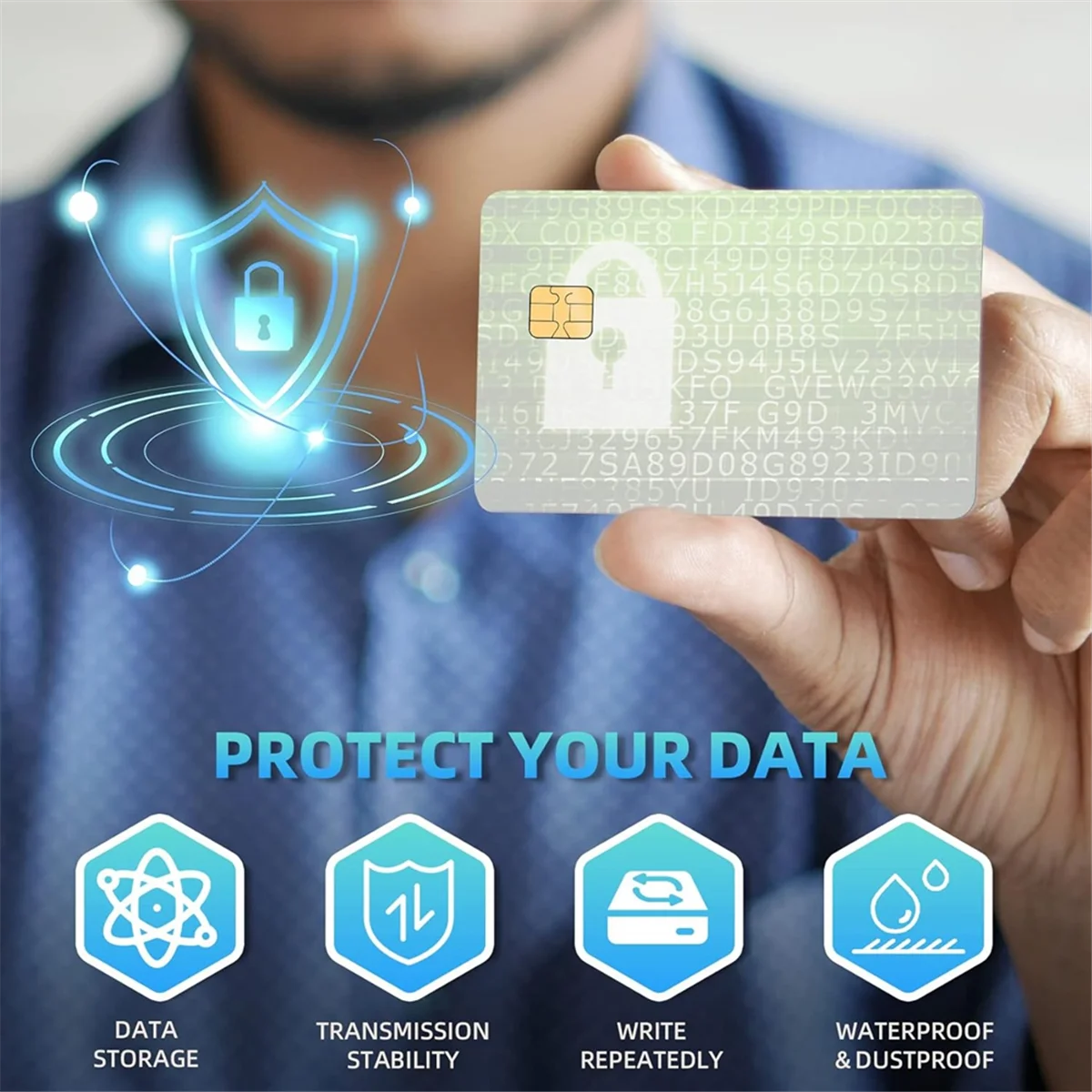 J3R150 Чип Java JCOP Card — UNFUSED Карты JCOP4 с двойным интерфейсом функцией EMV 1 упаковка