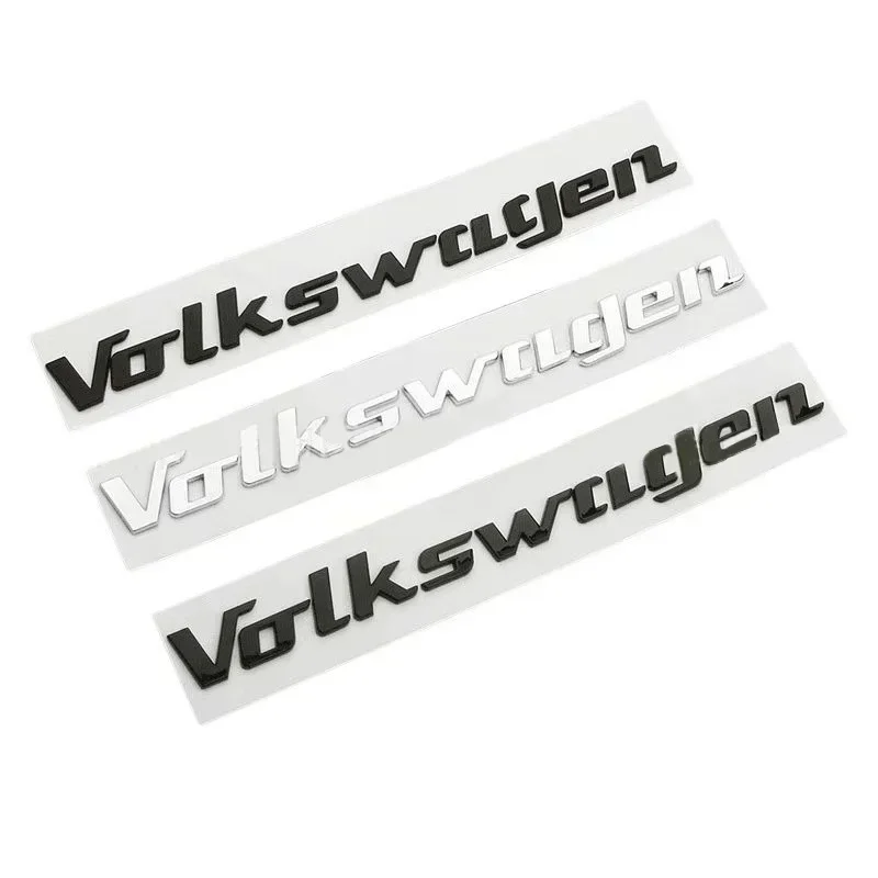 Наклейка на задний багажник автомобиля ABS для Volkswagen Touran MK5 Passat Polo Golf Jetta тигуан Жук
