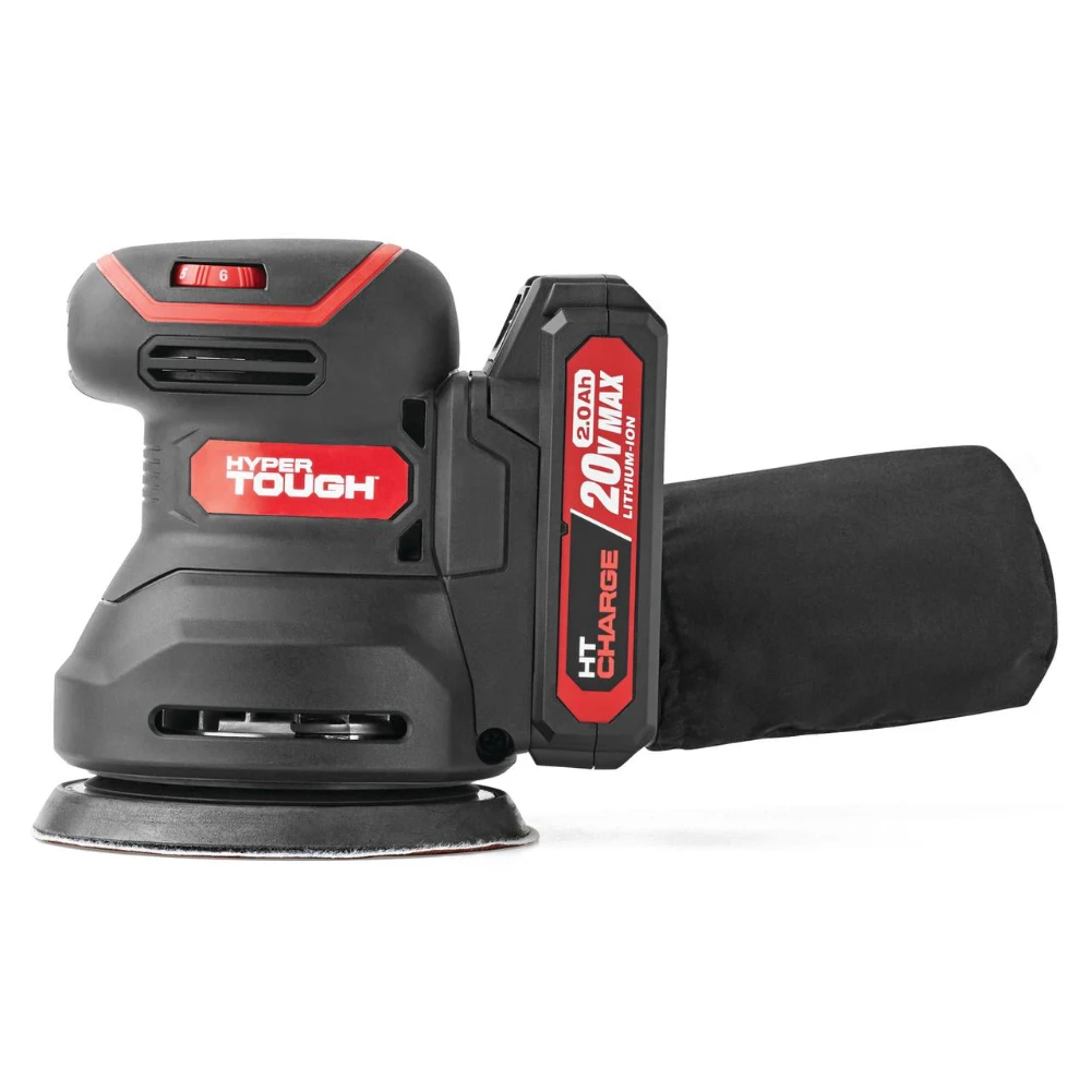 20V 2.0Ah Lithium-ion 5-Inch Random Orbital Sander, Cordless