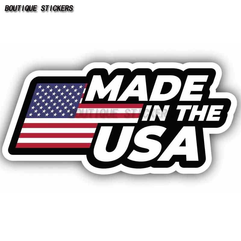 

Сделано в США Америка FLag значок виниловая наклейка наклейка