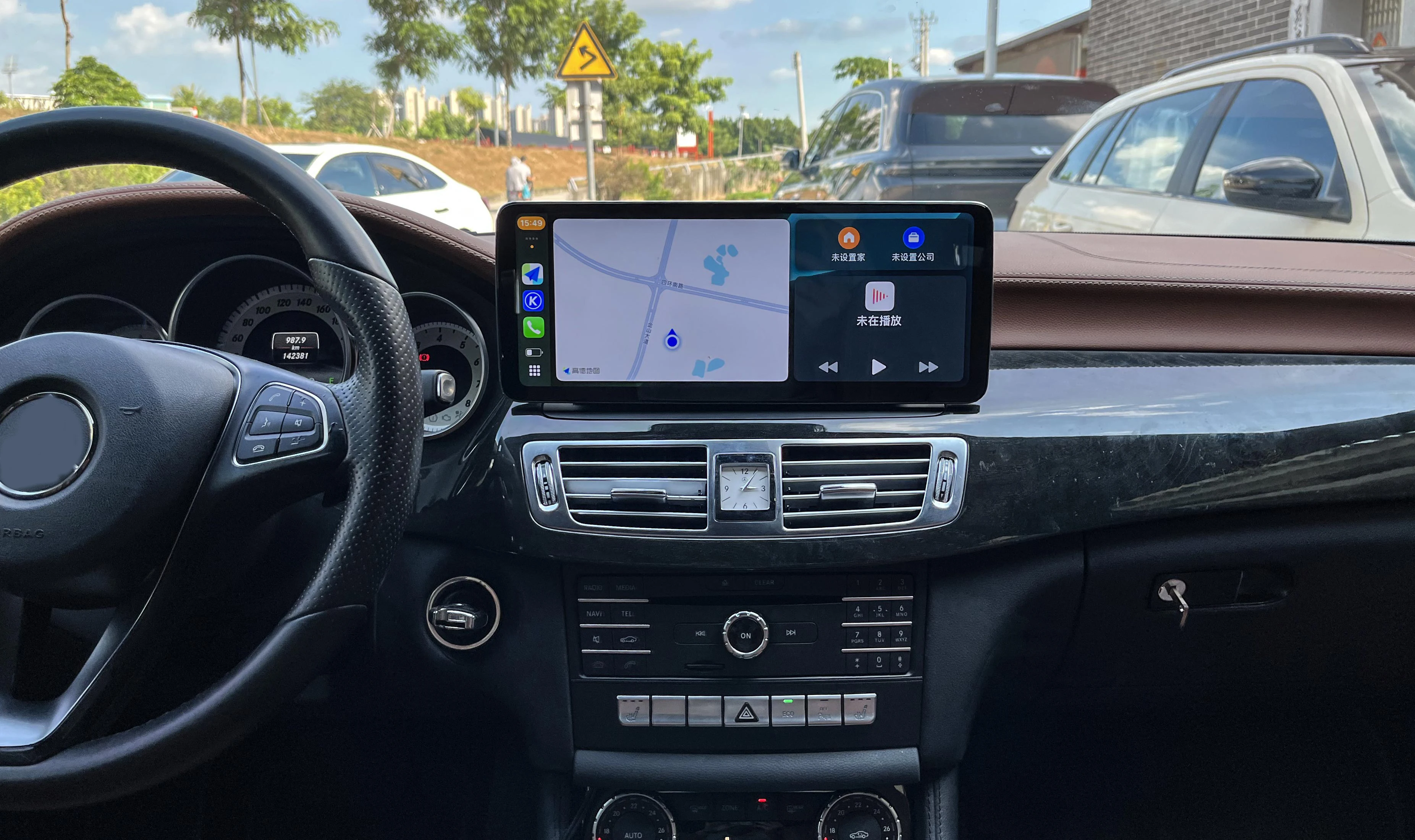 Фото Автомобильное радио 10,25 дюйма для Mercedes Benz CLS 2010-2013, 8-ядерный Android 10, мультимедийный видеоплеер, навигация, Carplay, GPS, DSP, 5G WIFI №2