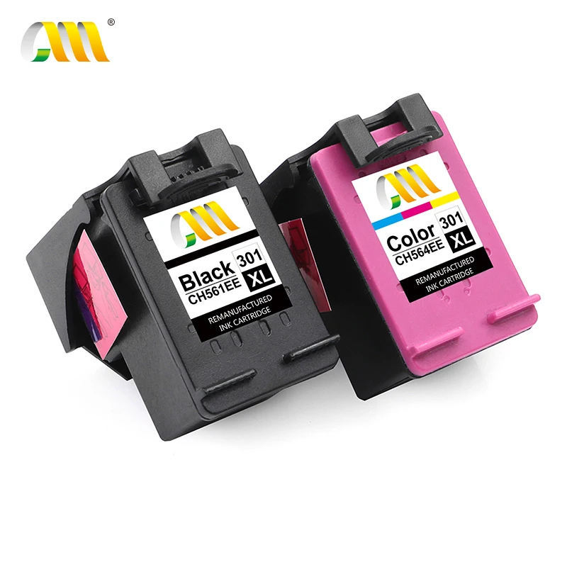 

Сменный картридж CMCMCM 301XLInk для HP 301 301XL INK DeskJet 1050 2050 3050 2150 1510 (1 черный 1 трехцветный)