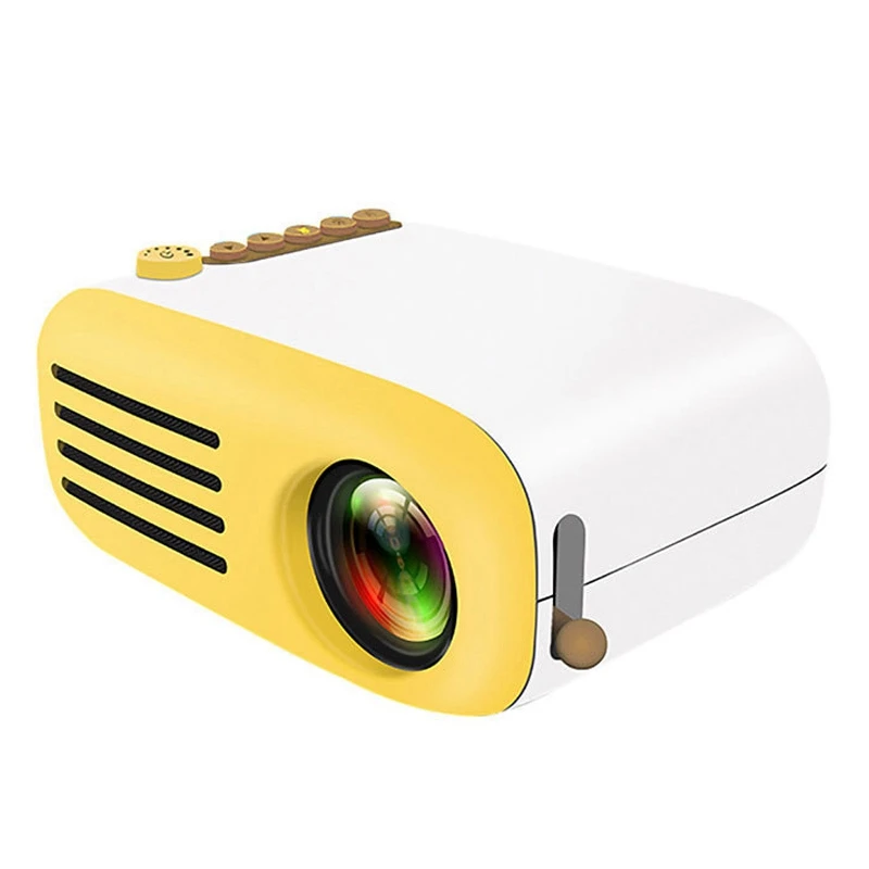 

YG200 Projector 1080P Version USB/SD/AV/HDMI-Compatible Input For Video/Movie/Game (UK Plug)
