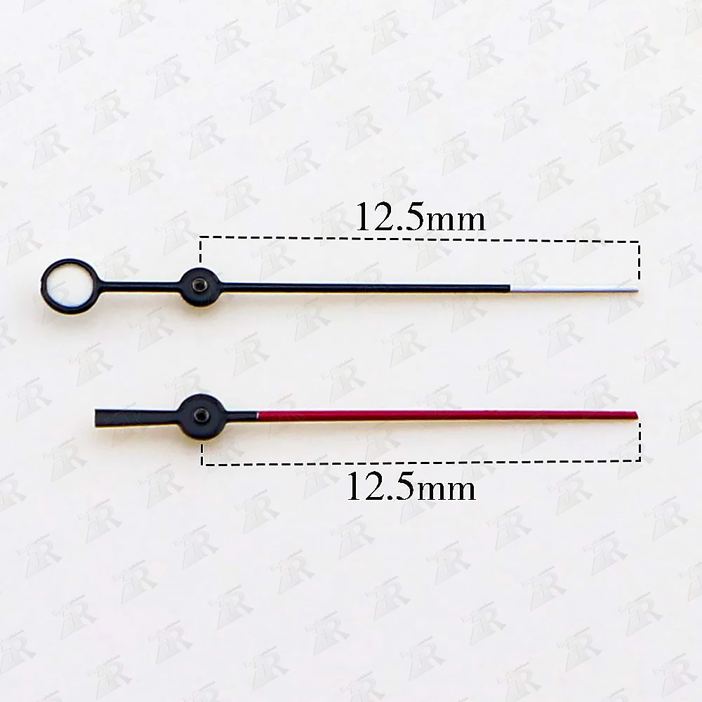 Светящиеся стрелки для часов черные белые 8/8 5*12/12 5*12 5 мм модель NH35 NH36 часы с