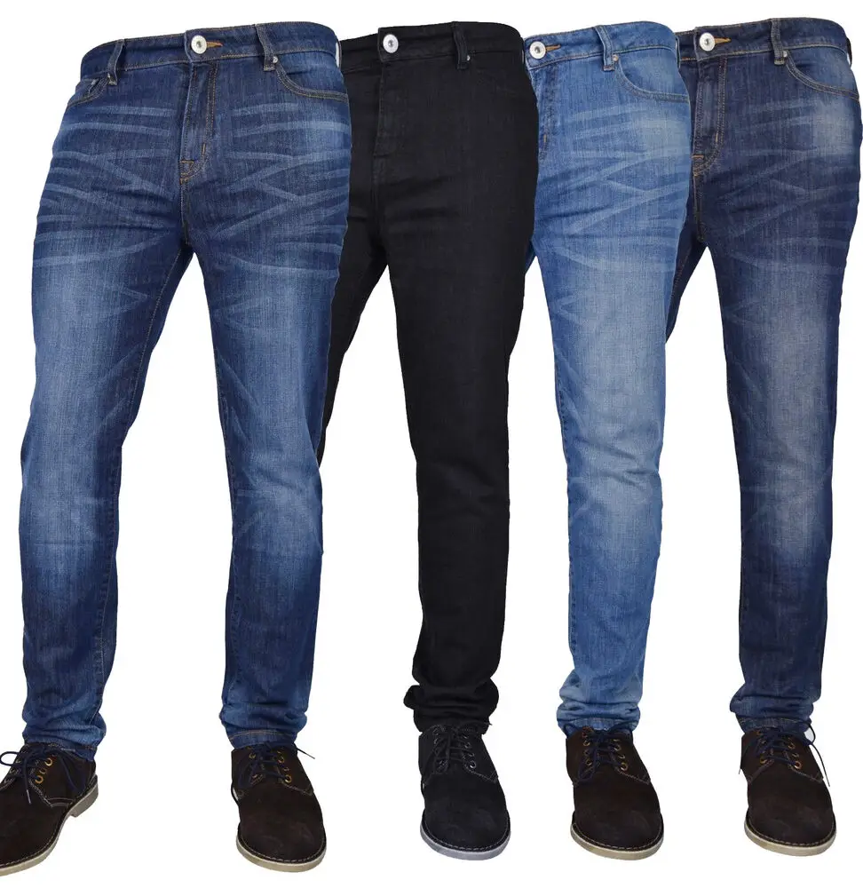Tight Jeans Men's New Elastic Slim Jeans Fashion Trend In Europe and America