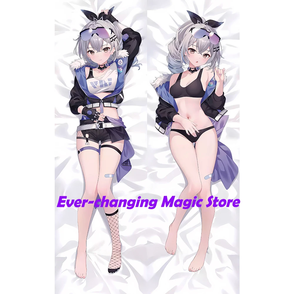 Наволочка для косплея Honkai star Rail Silver Wolf Dakimakura из аниме двусторонняя наволочка с