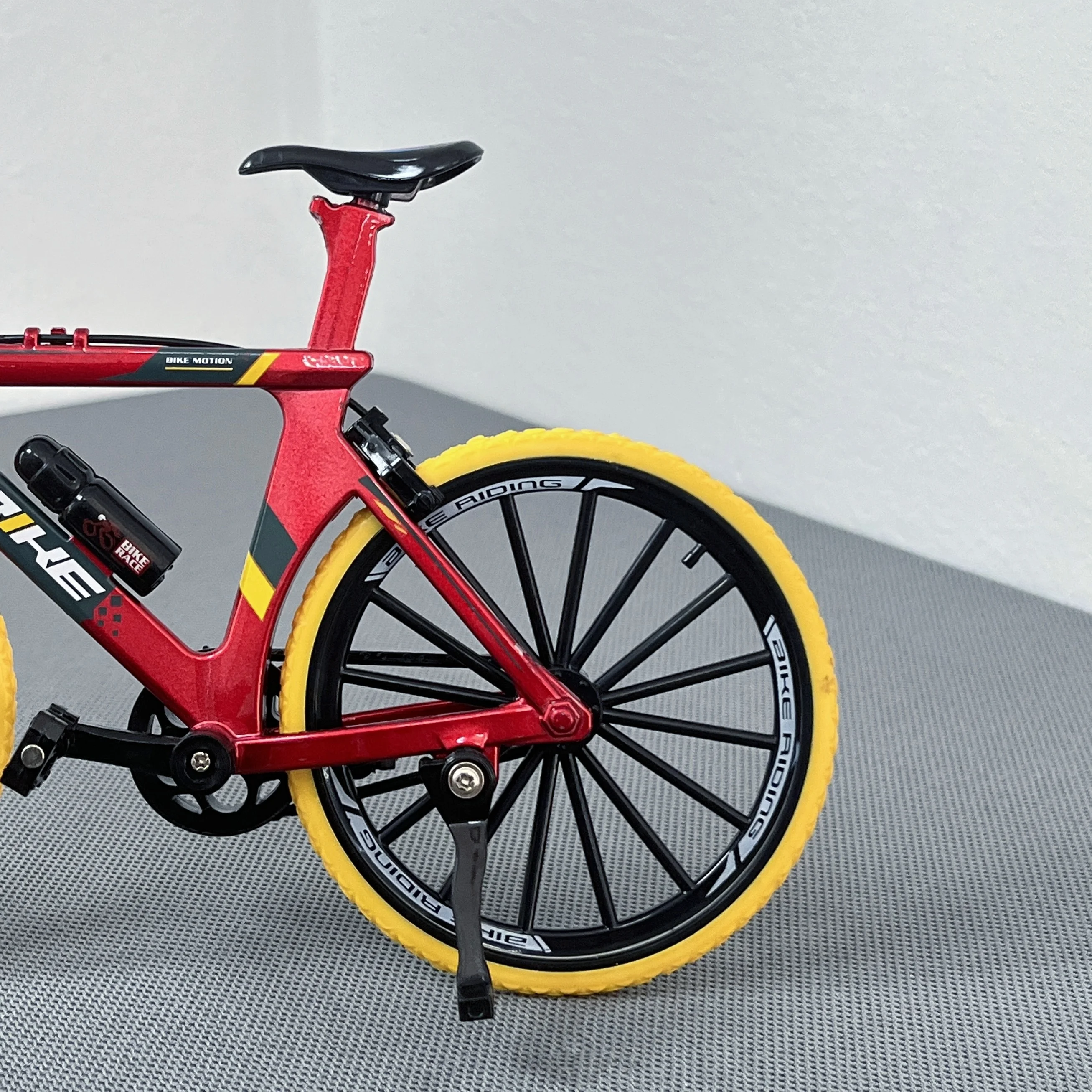 1: 8 мини-модель велосипеда литье из сплава украшение металл горный велосипед