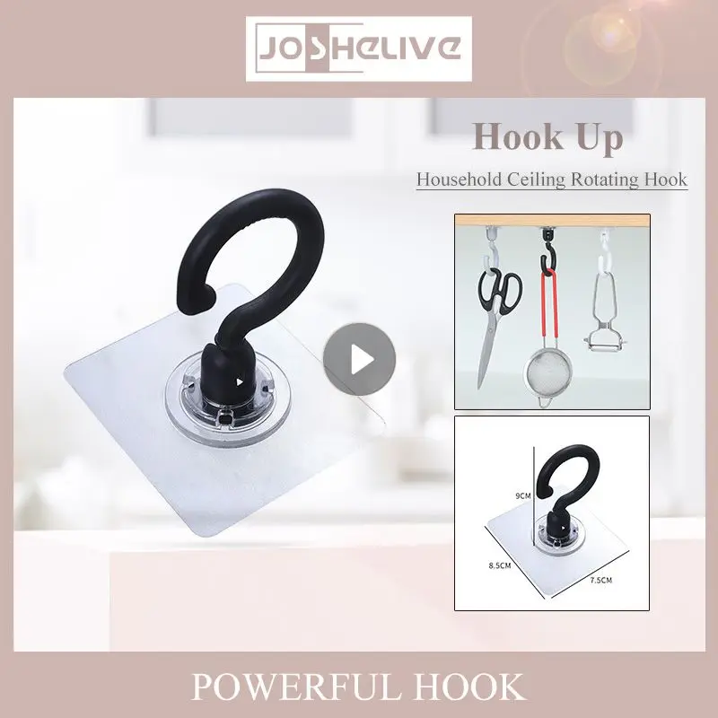 

1 шт., поворотный крючок для крепления на потолок