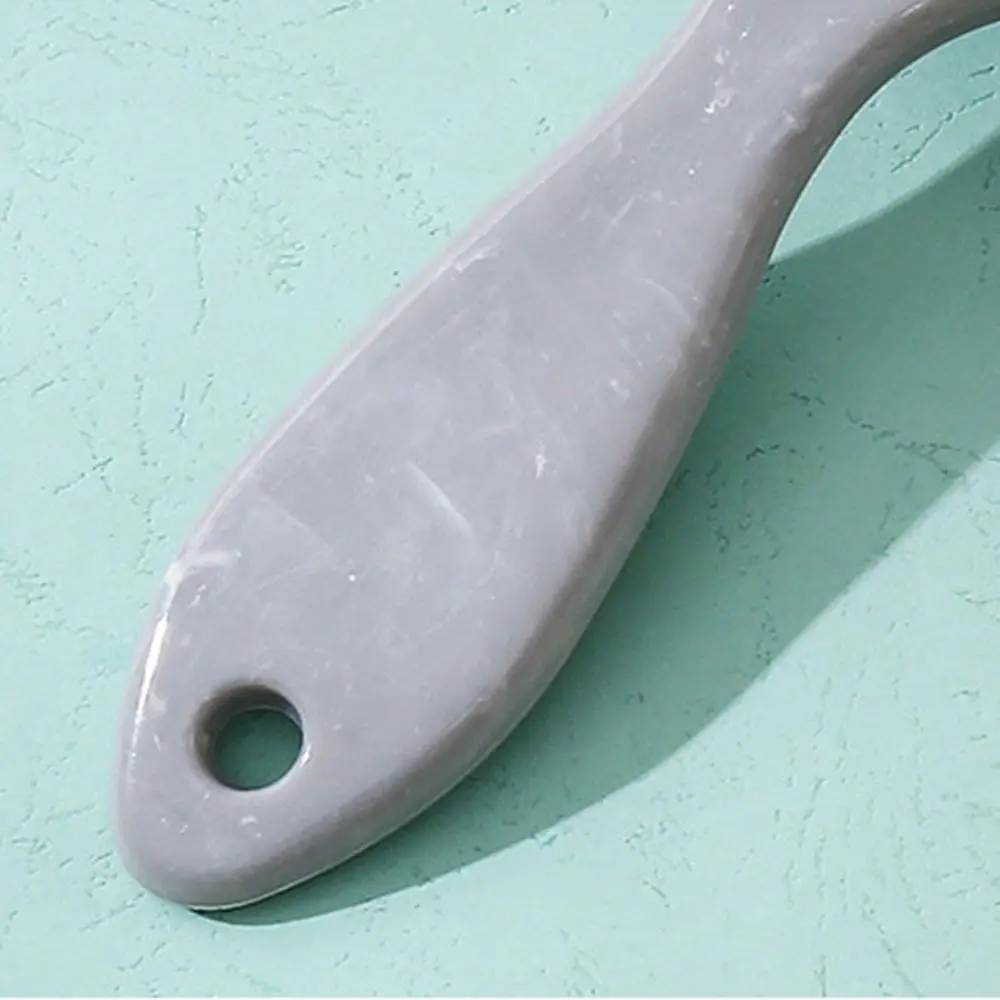 Антистатическая расческа на воздушной подушке с мраморным принтом квадратная