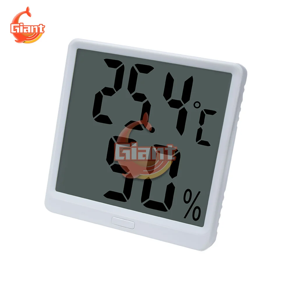 indoor lcd digital temperature and humidity meter electronic thermometer hygrometer weather station room thermometer free global shipping