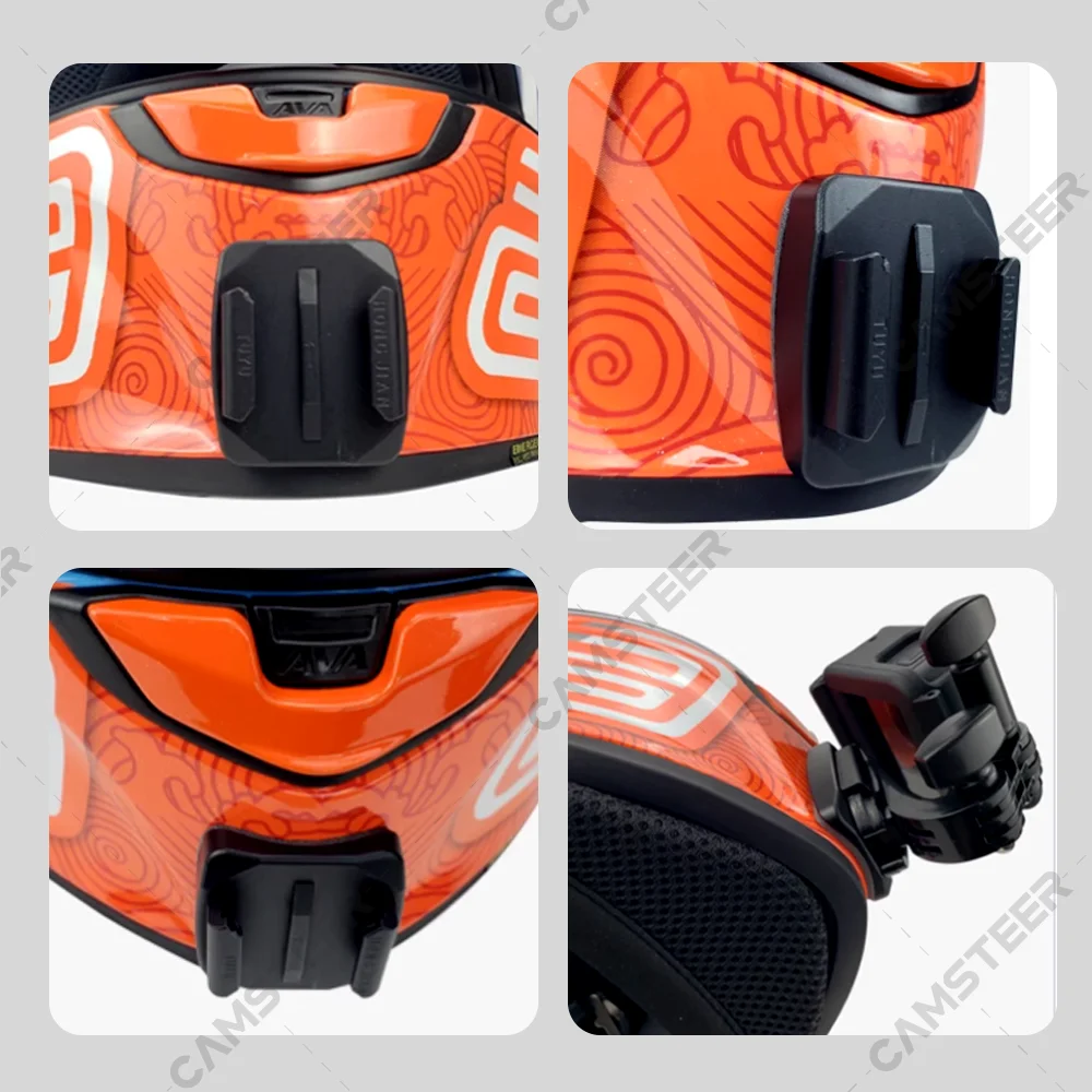 Алюминиевое крепление для камеры GoPro Hero 12 11 10 9 Insta360 X4 X3 Ace pro DJI Action 3 4