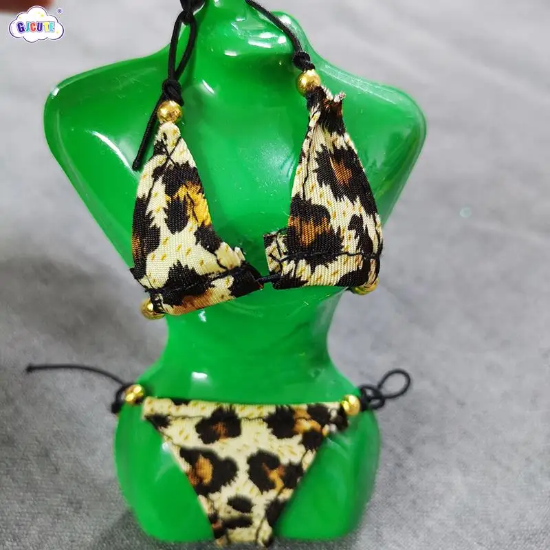 

1:6 Scale Dollhouse Miniature Bikini Bra Underwear Lingerie Set Underpants Female Doll Body Model Decor Sexy Fashion Clothing