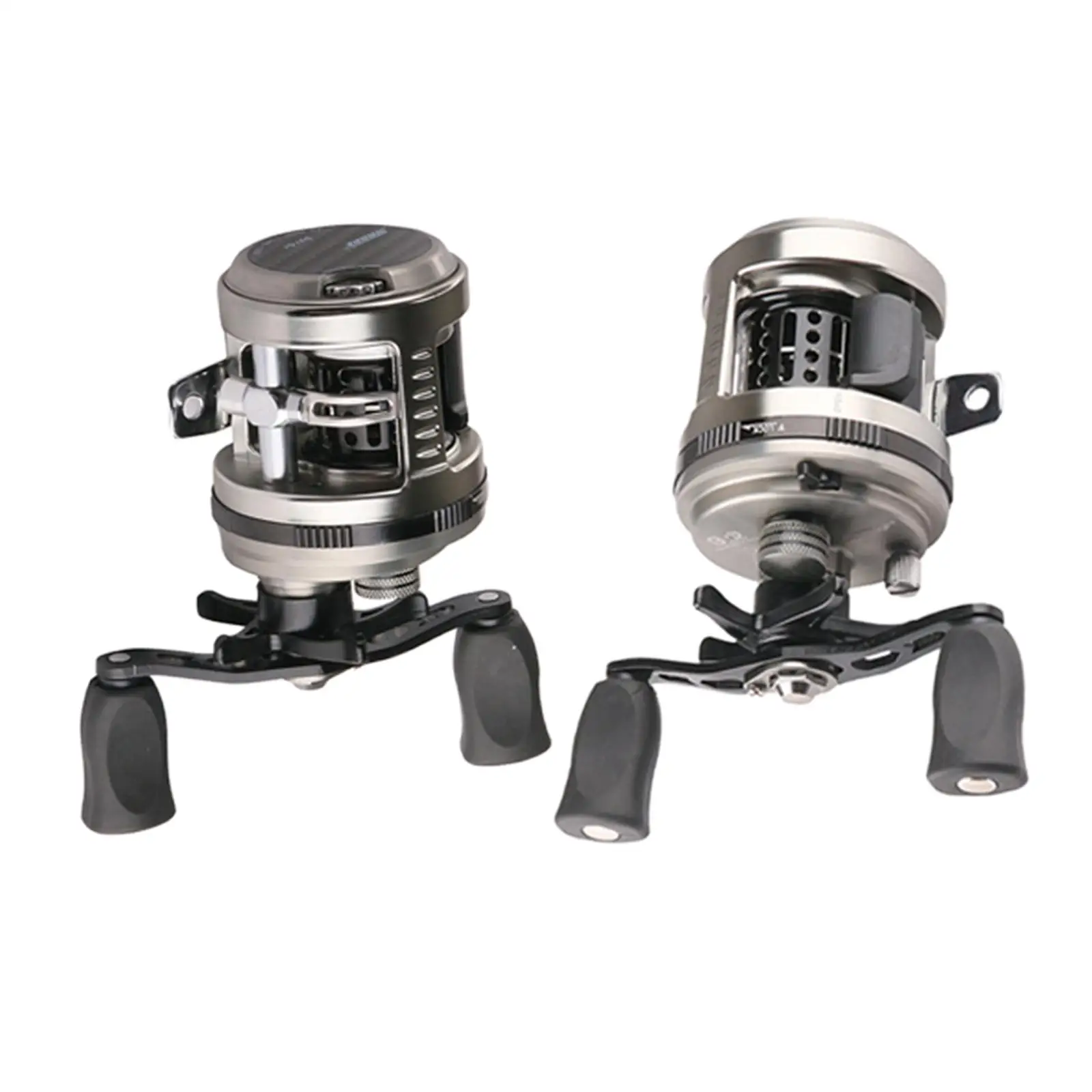 

Baitcasting Reel Aluminum Side Plates 7.0:1 Gear Ratio Spool Drum Wheel