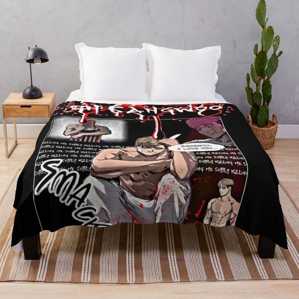 

Одеяло Killing Stalking Oh Sangwoo, очень большое одеяло, Роскошное дизайнерское одеяло