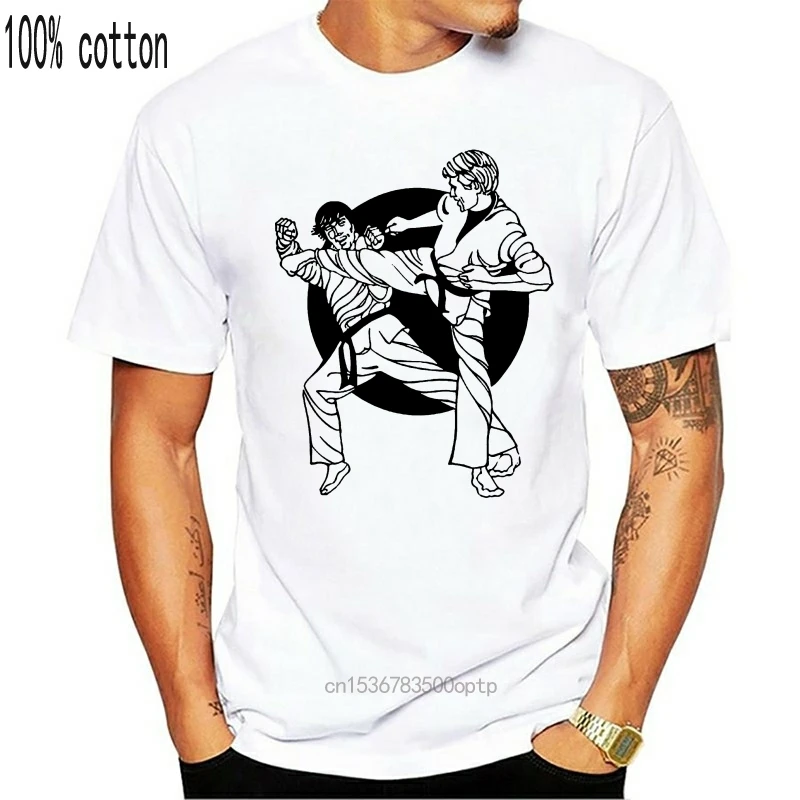 

Man Clothing KARATE FIGHTERS DESIGN MENS T SHIRT MARTIAL ARTS TAEKWONDO MAARLISK KRAV MAGA