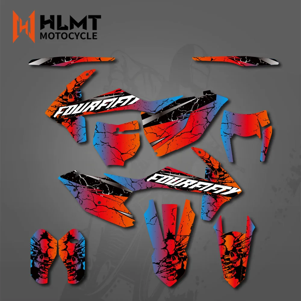 

Комплект графических наклеек HLMT для KTM 125 250 350 450 500 EXC EXCF XCW 2017 2018 2019 SX SXF XC XCF 2016 2017 2018
