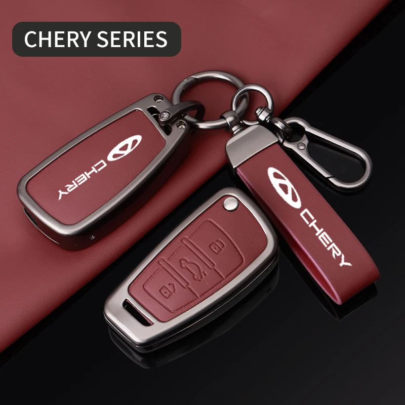 Чехол для автомобильного ключа из цинкового сплава Chery Arrizo7 E3 E5 A3 A5 Tiggo 2 3 5 3X Fulwin2