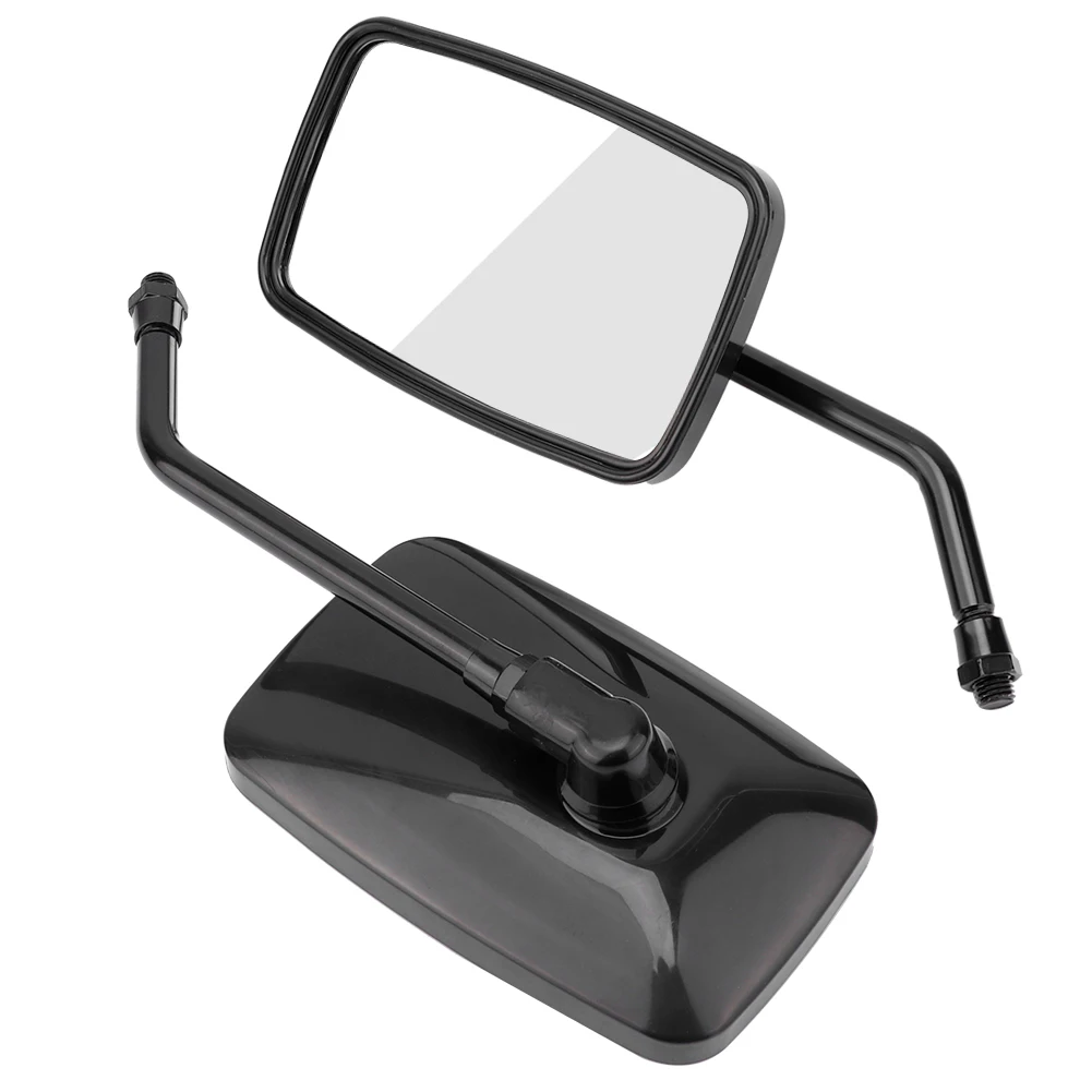 

2Pcs Motorcycle Street Bike Modified Square Rearview Mirror Rear View Side Mirrors motorcycle