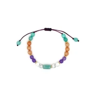 vlen natural stone charm bracelets for women friends gift jewelry boho healing yoga bracelet wholesale dropshipping