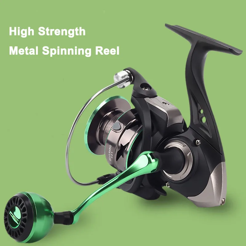 

2022 New Metal Spinning Fishing Reel 1000-7000 Series 10 kgs Drag Reels Carp Fishing Tackles Fishing Accessories Hot Sale