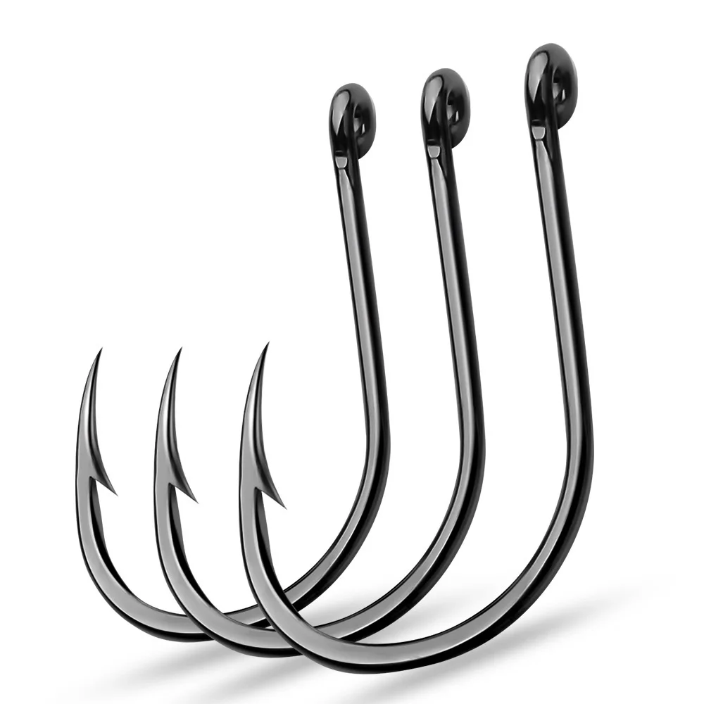 

Sea.Yolo Fishing Hooks With Barbs Fishing Hooks FishingTools Single Hook Soft Insect Hook Crucian Carp Hook Iron Plate Hook