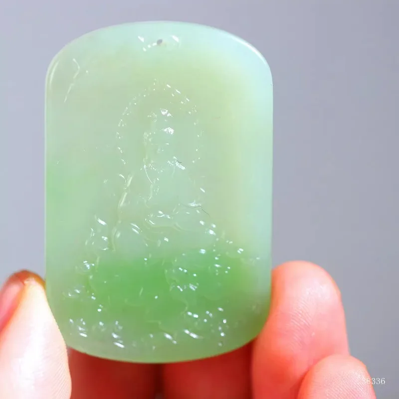 Новый кулон из старого материала Cuiqing