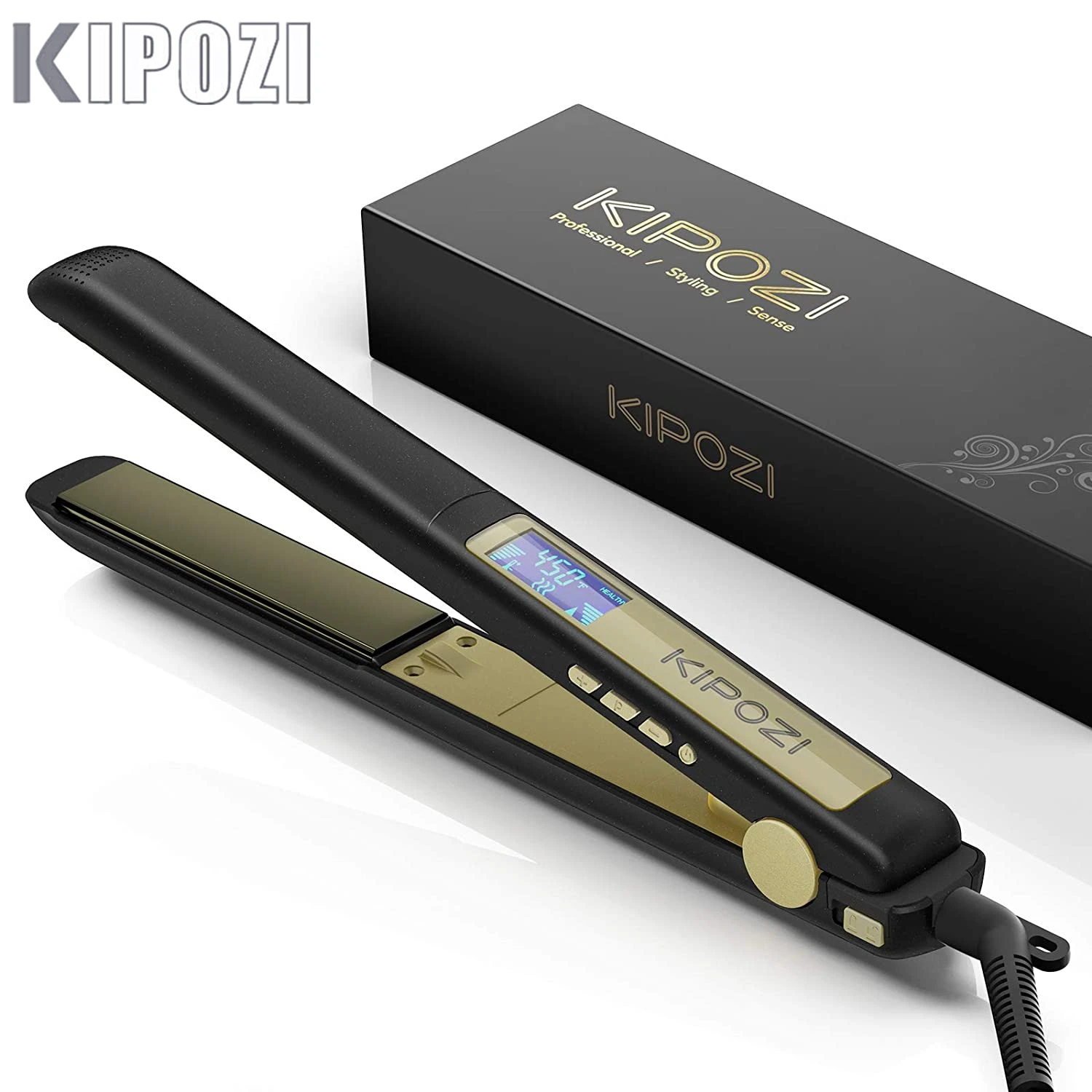 2 In 1 Hair Curler Lcd Digital Display