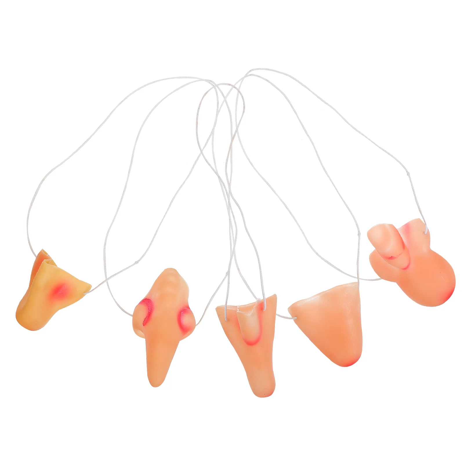 Виниловый костюм ведьмы с носом клоуна для девочек реквизит моделирования