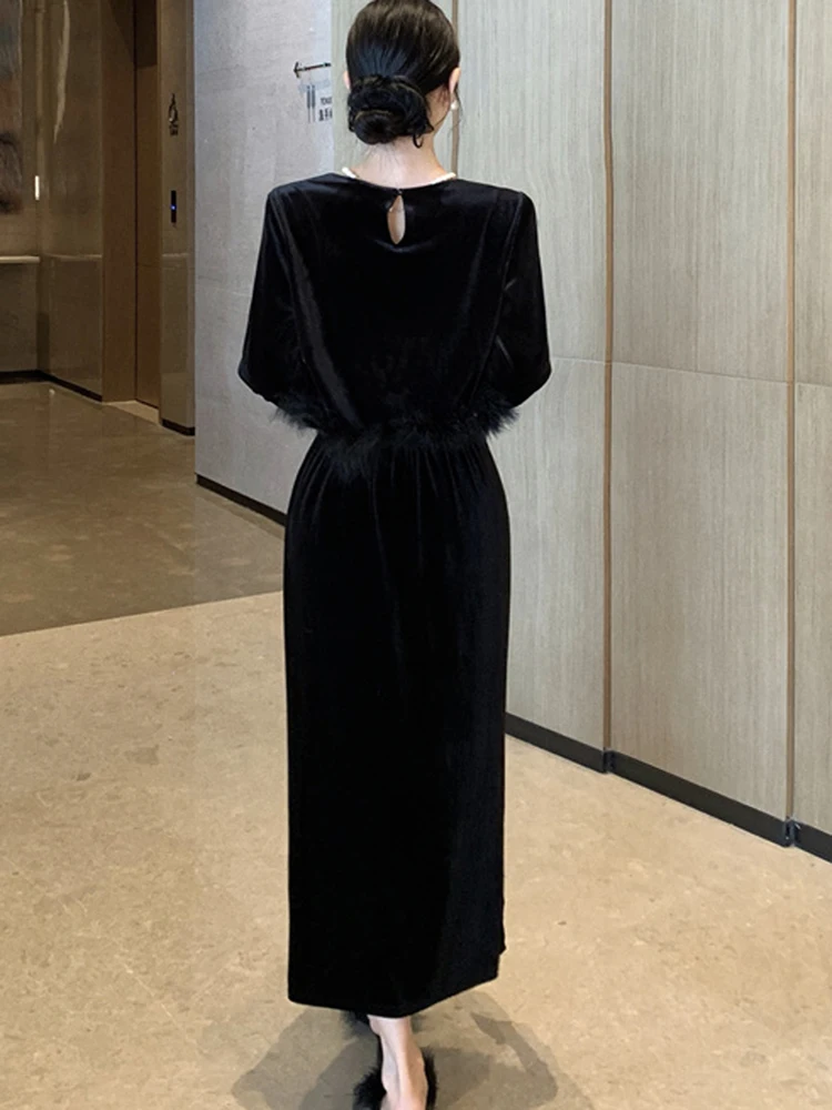 2024 новые модные комплекты из двух предметов женские укороченные топы с длинными