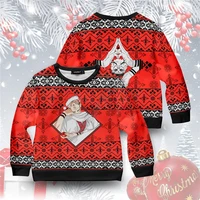 plstar cosmos sukuna christmas 3d printed hoodies pullover boy for girl long sleeve shirts kids christmas sweatshirt