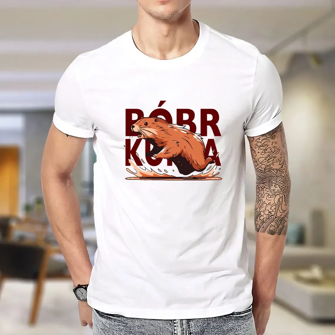 Футболка Мужская/женская из хлопка аниме одежда топ для воркаута рубашка новый