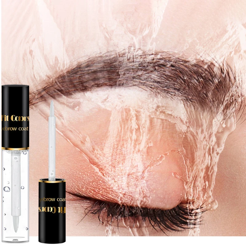 

3D Eyebrow Shaping Gel Eyebrow Raincoat Makeup Cosmetics Waterproof Sweatproof Setting Liquid Colorless Eyebrow Dyeing Cream 1pc