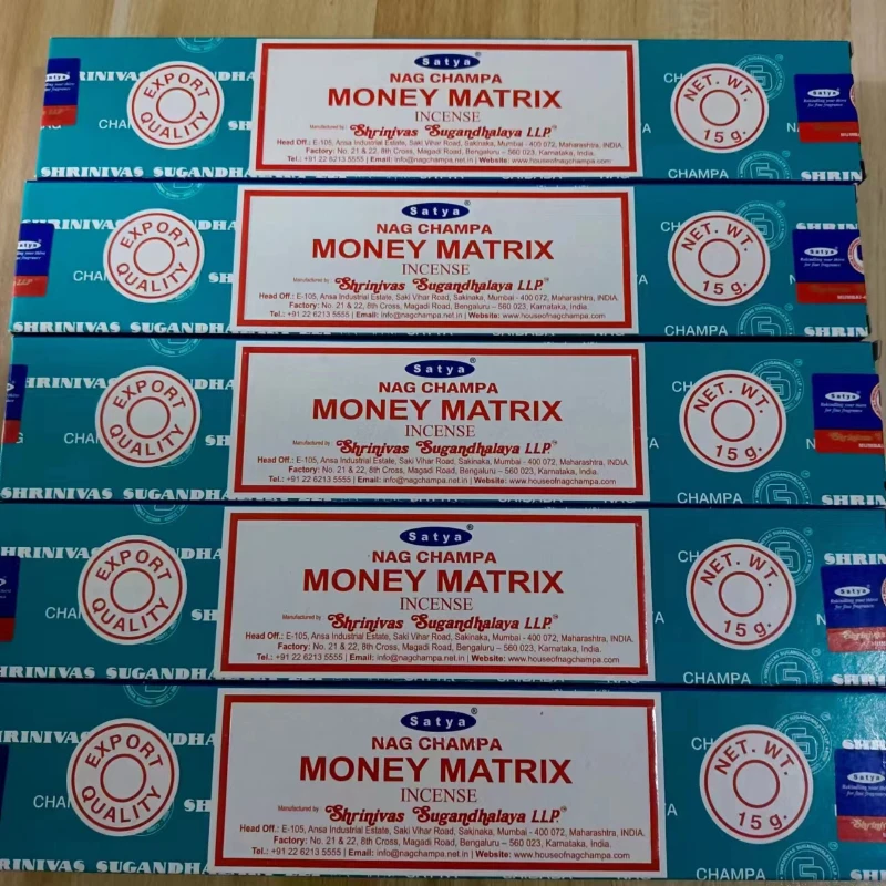 

Ладан Satya Nag Champa 5 упаковок