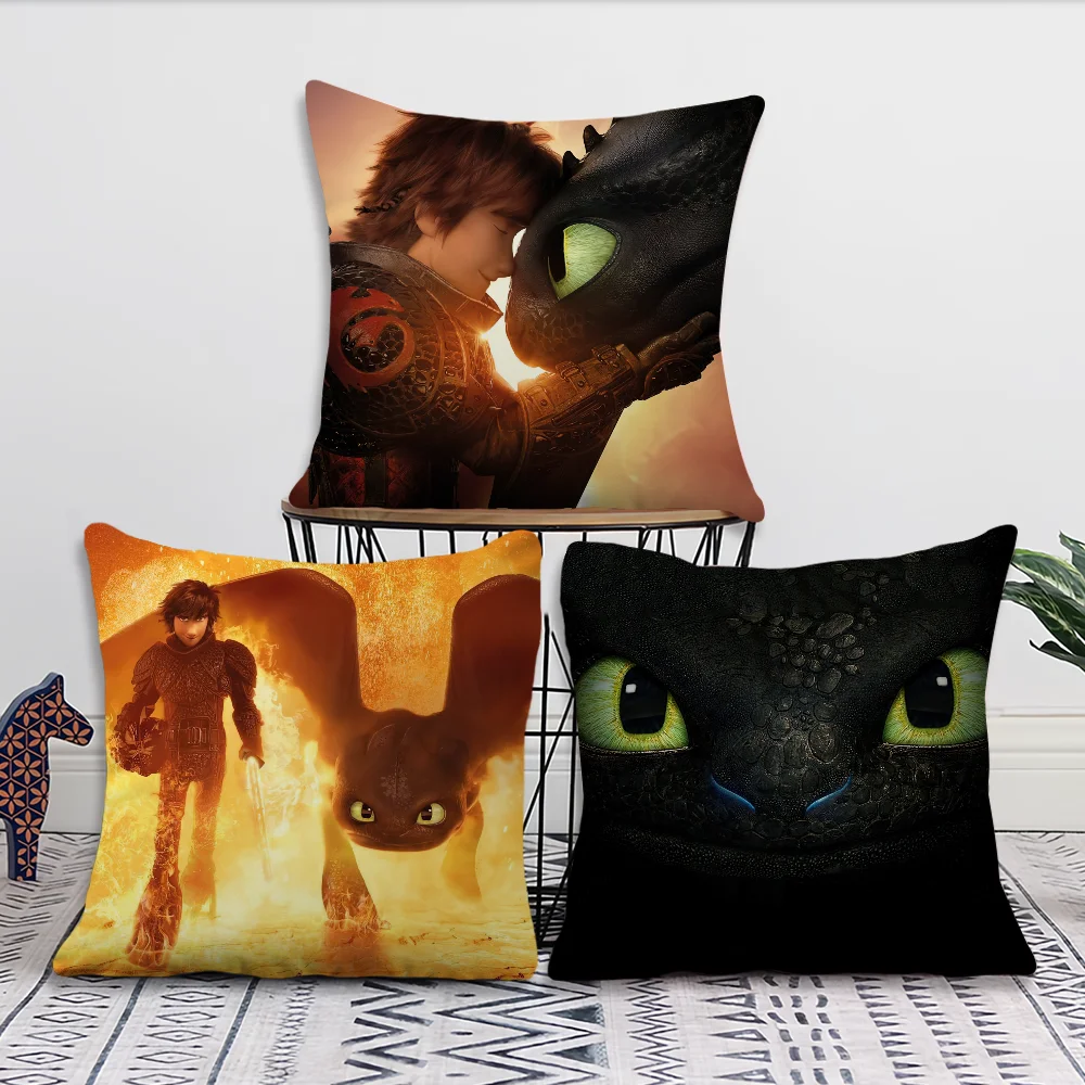 Мультфильм H-How to T-Train Your D-ragon украшение для комнаты дома дивана гостиной офиса