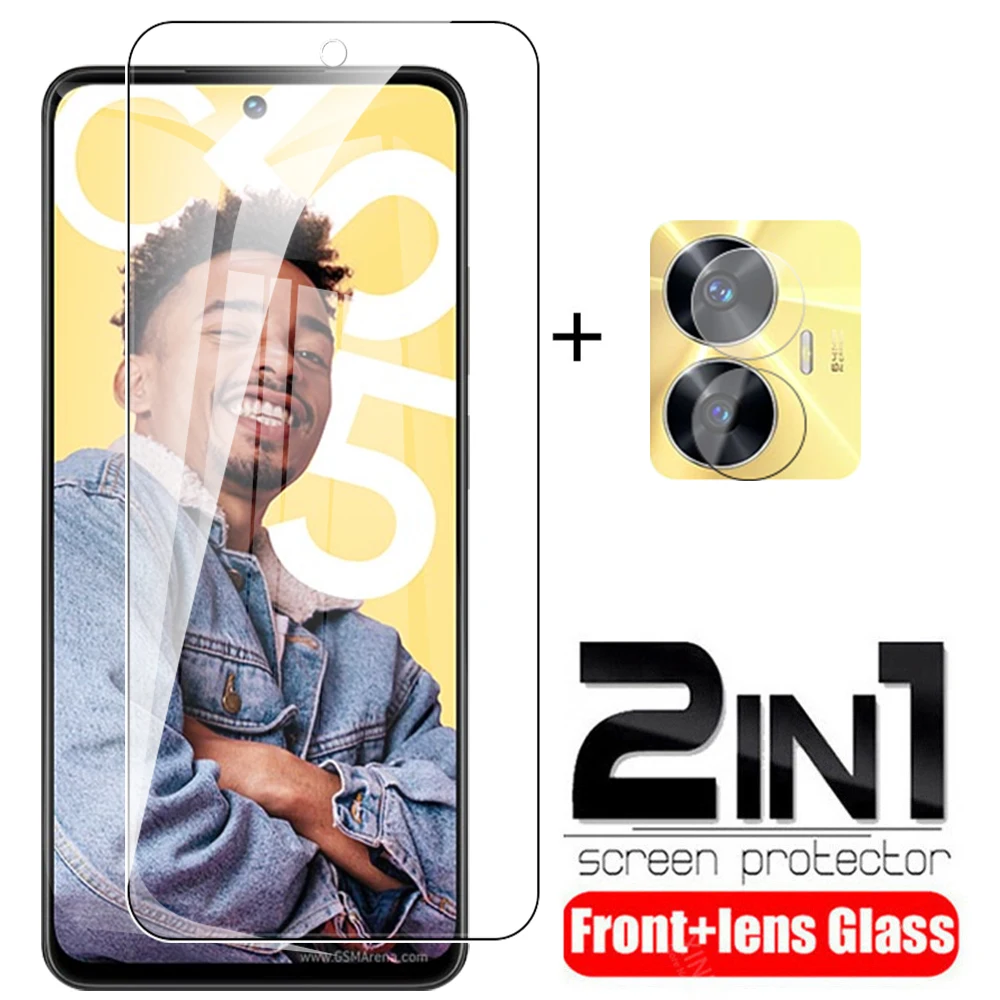 

2 в 1, Защитное стекло для объектива камеры Realme C55 55 55 55C Realmec55